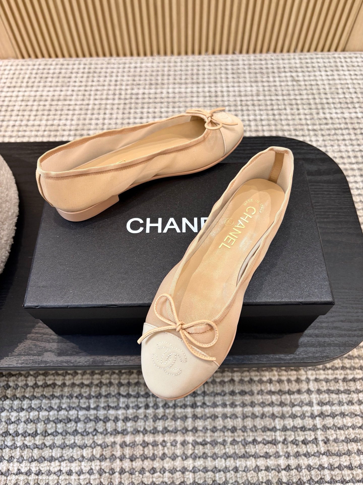 Жіночі зручні шкіряні сандалі Chanel Ballet