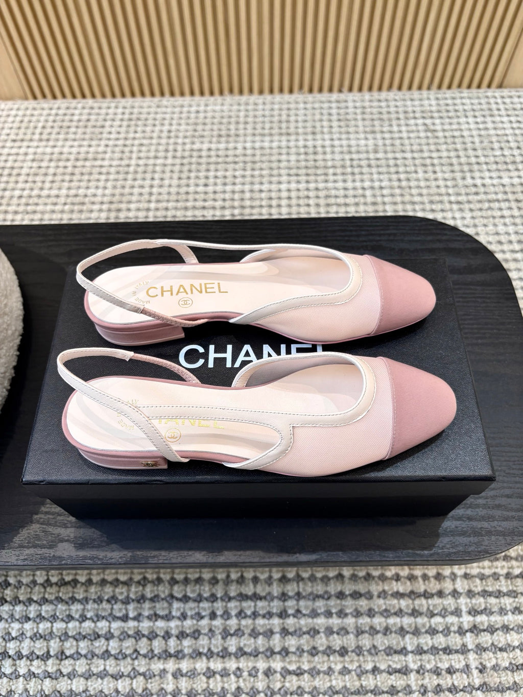 Жіночі зручні шкіряні сандалі Chanel Ballet