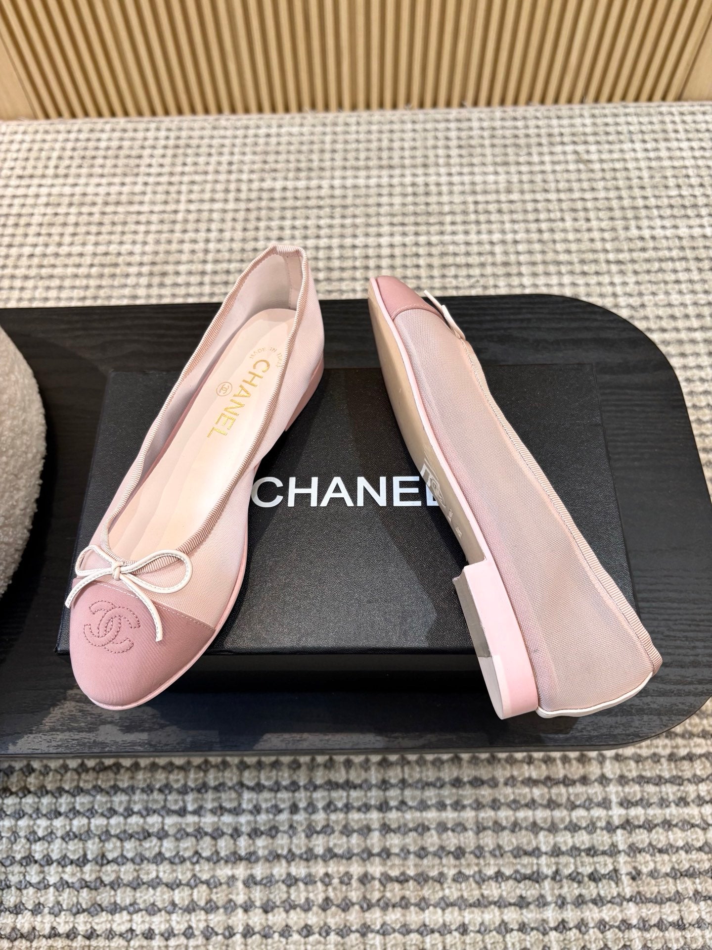 Жіночі зручні шкіряні сандалі Chanel Ballet