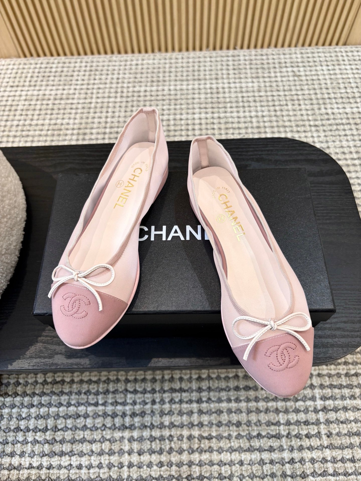 Жіночі зручні шкіряні сандалі Chanel Ballet