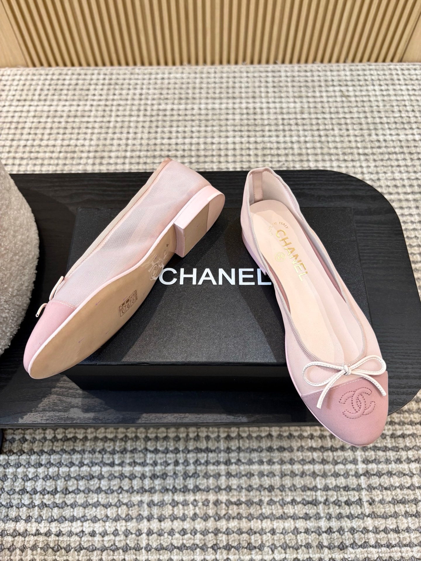 Жіночі зручні шкіряні сандалі Chanel Ballet