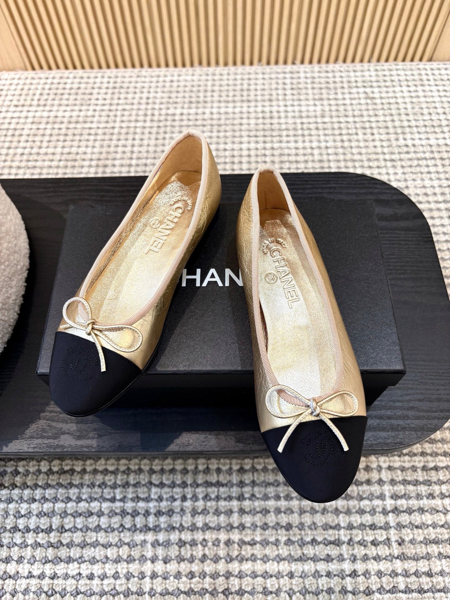 Жіночі зручні шкіряні сандалі Chanel Ballet