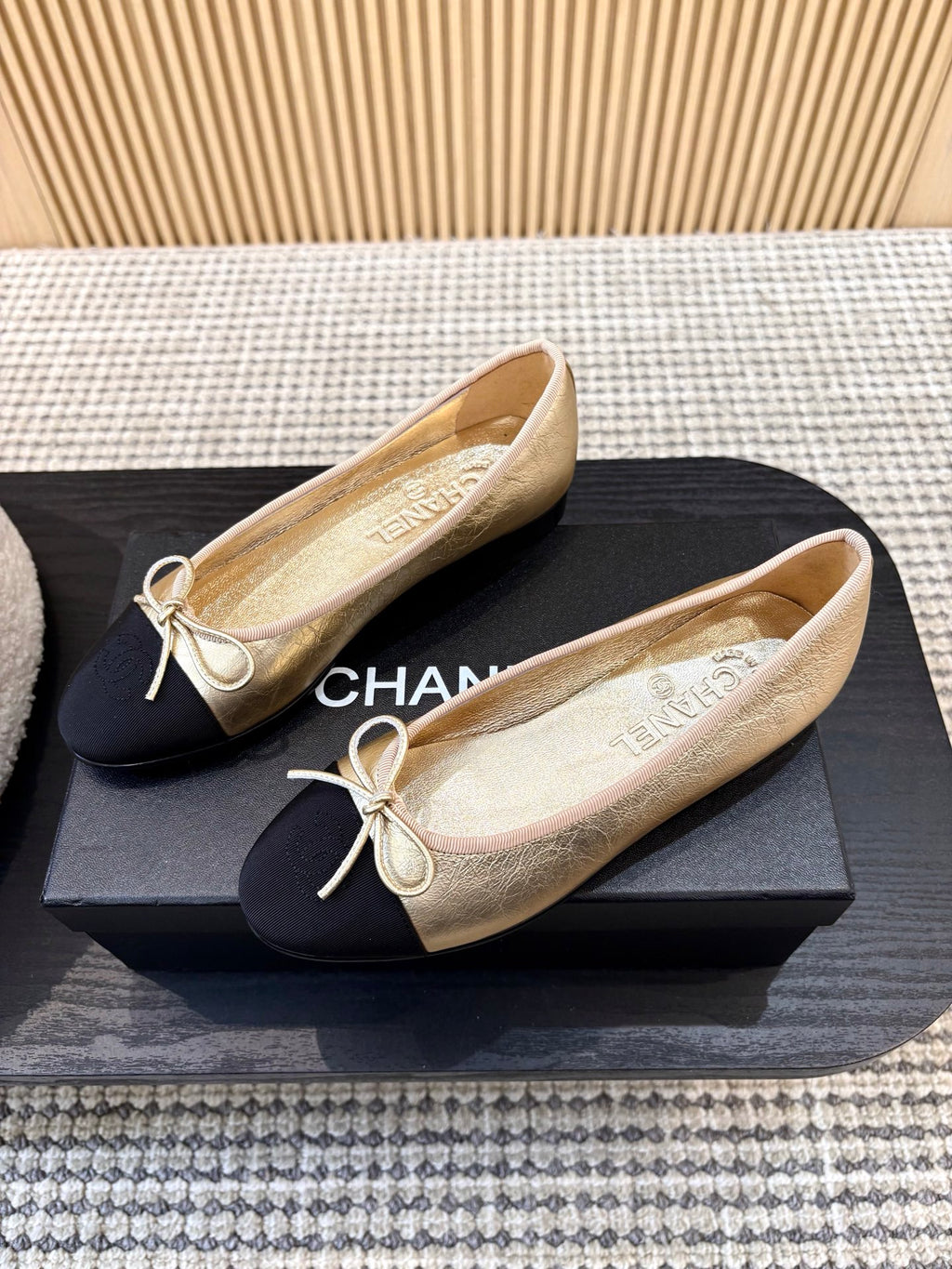 Жіночі зручні шкіряні сандалі Chanel Ballet