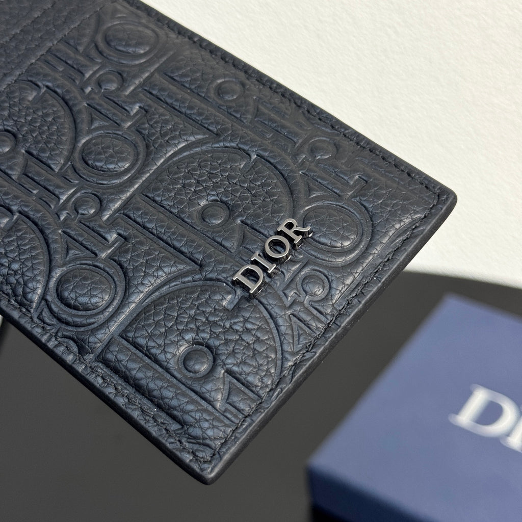 Картхолдер Dior з текстилю й натуральної шкіри — фото 9