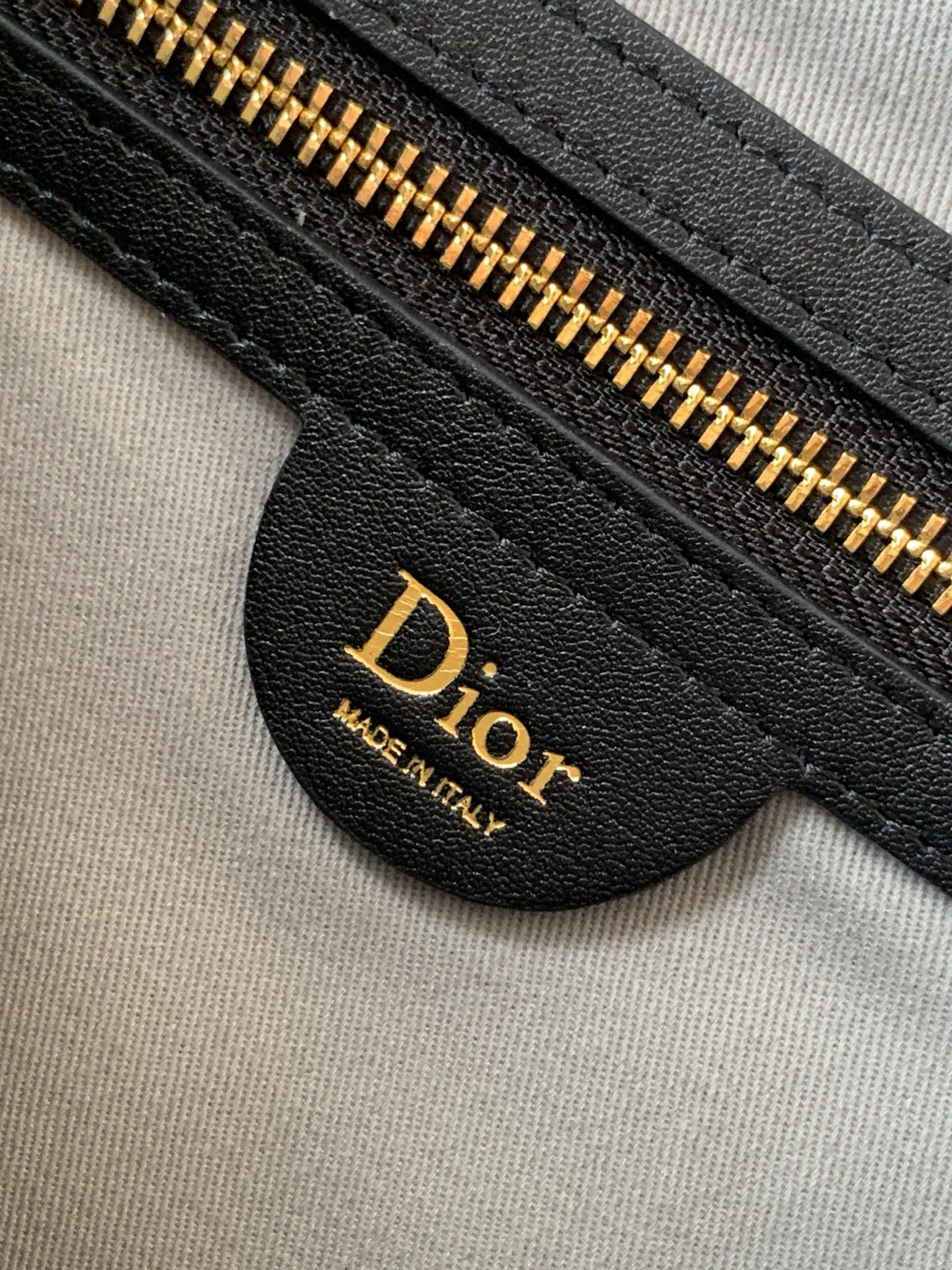Сумка-месенджер Dior Jett з текстилю, чорна — фото 9