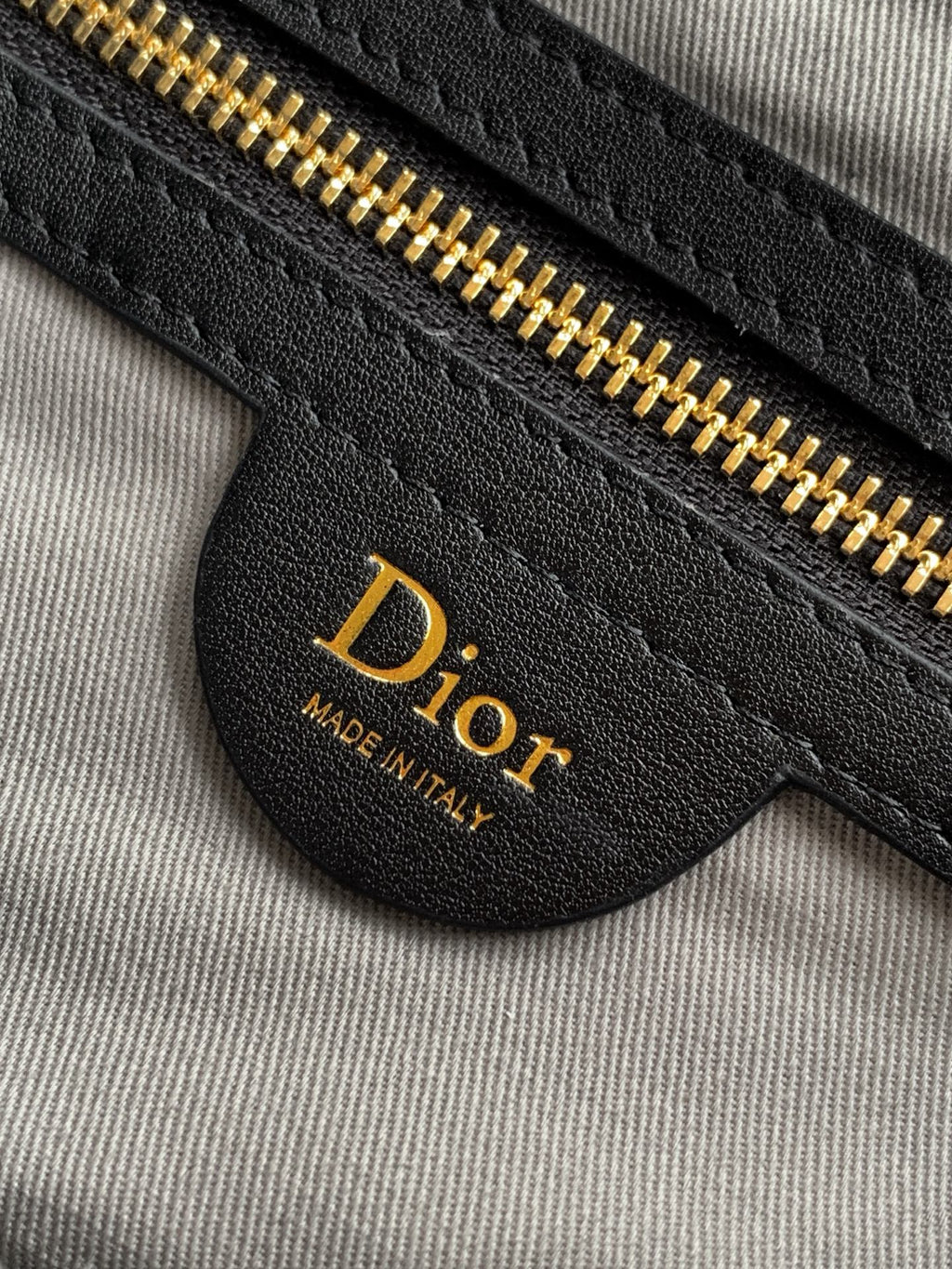 Сумка-месенджер Dior Jett з текстилю, коричнева — фото 9