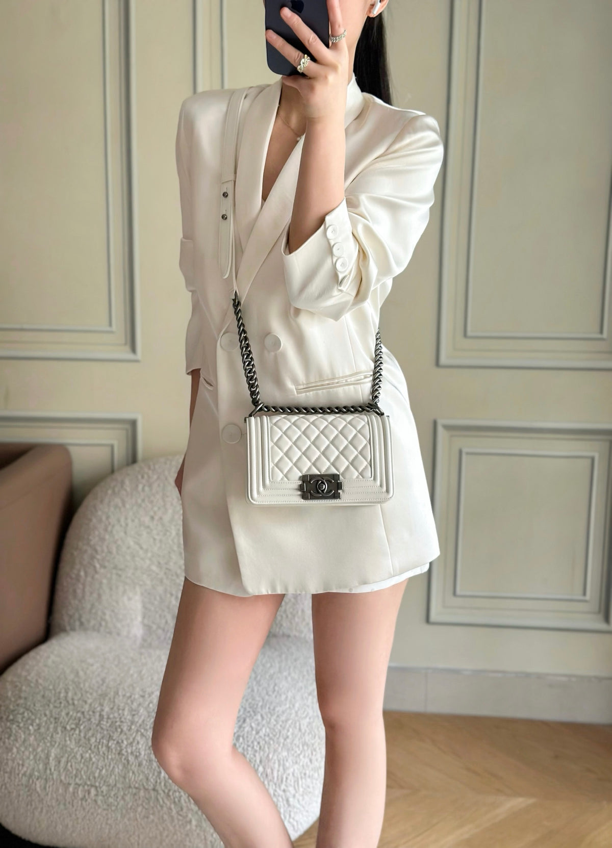 Жіноча сумка Chanel Classic Bag Le Boy