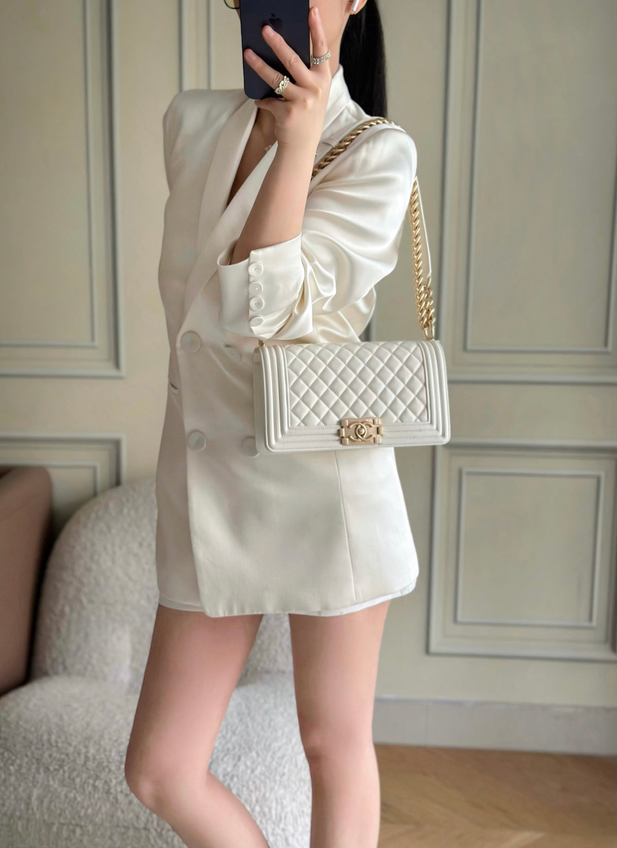 Жіноча сумка Chanel Classic Bag Le Boy