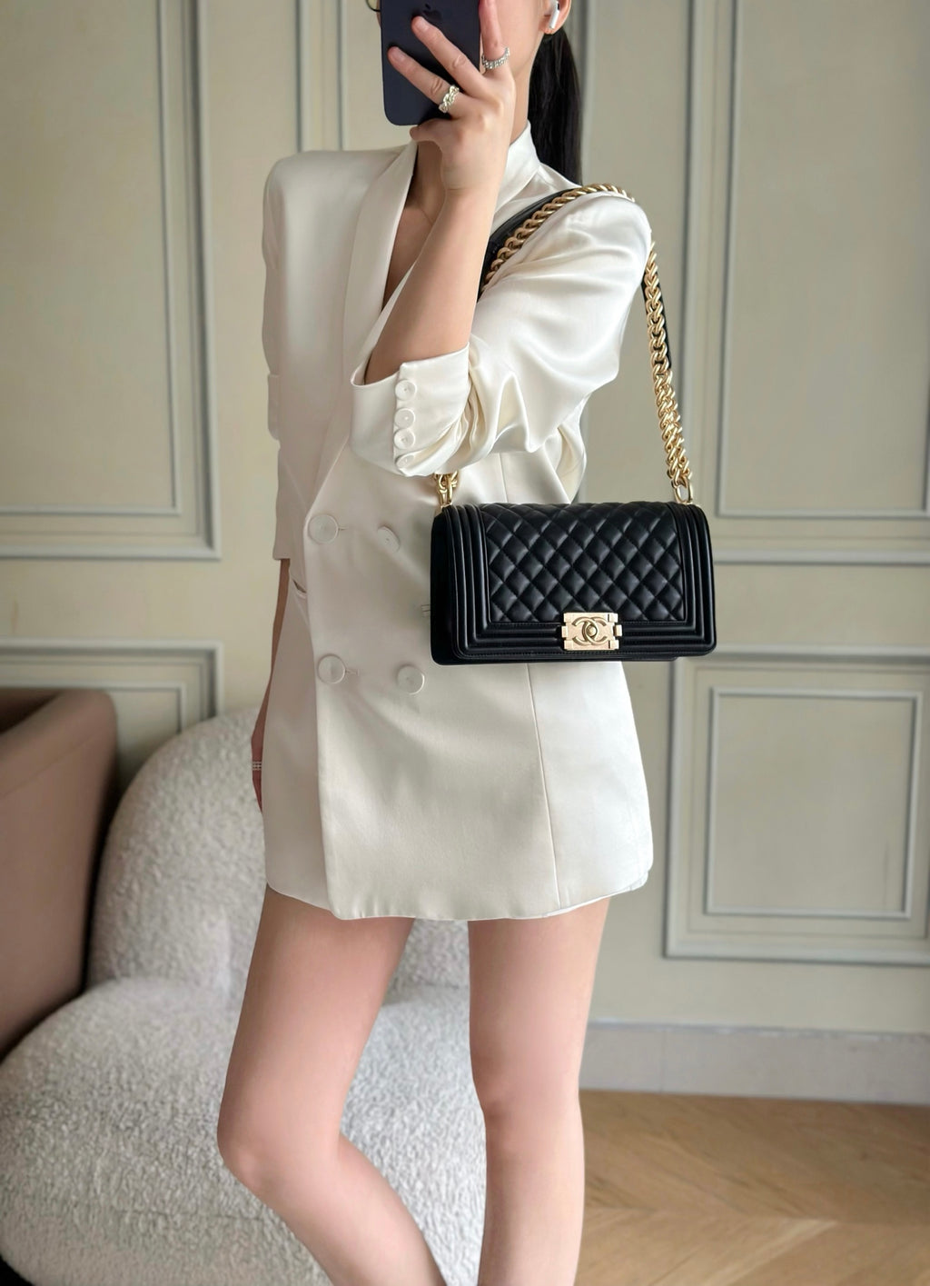 Жіноча сумка Chanel Classic Bag Le Boy