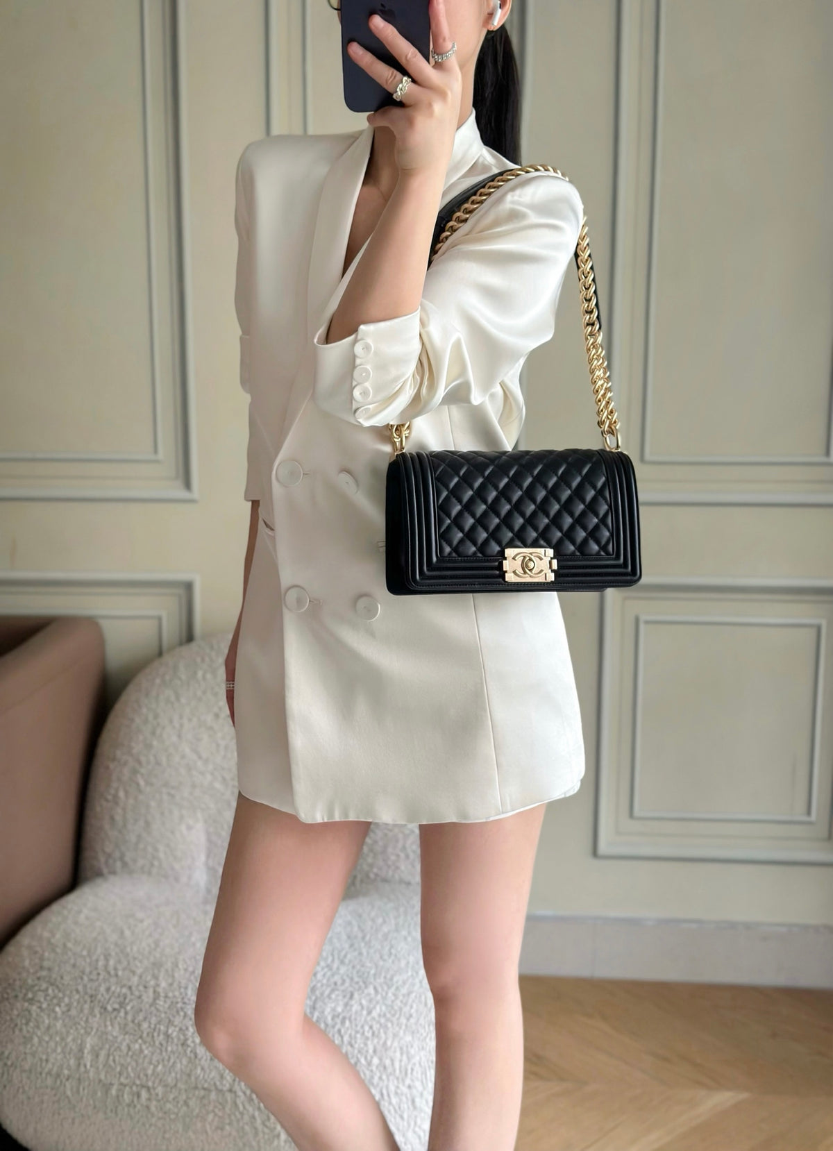 Жіноча сумка Chanel Classic Bag Le Boy