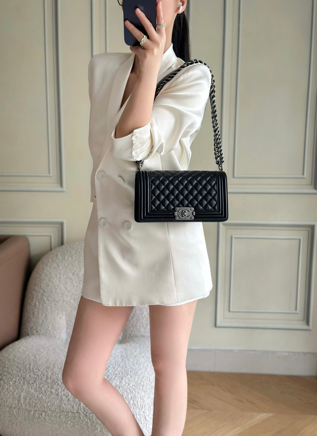 Жіноча сумка Chanel Classic Bag Le Boy