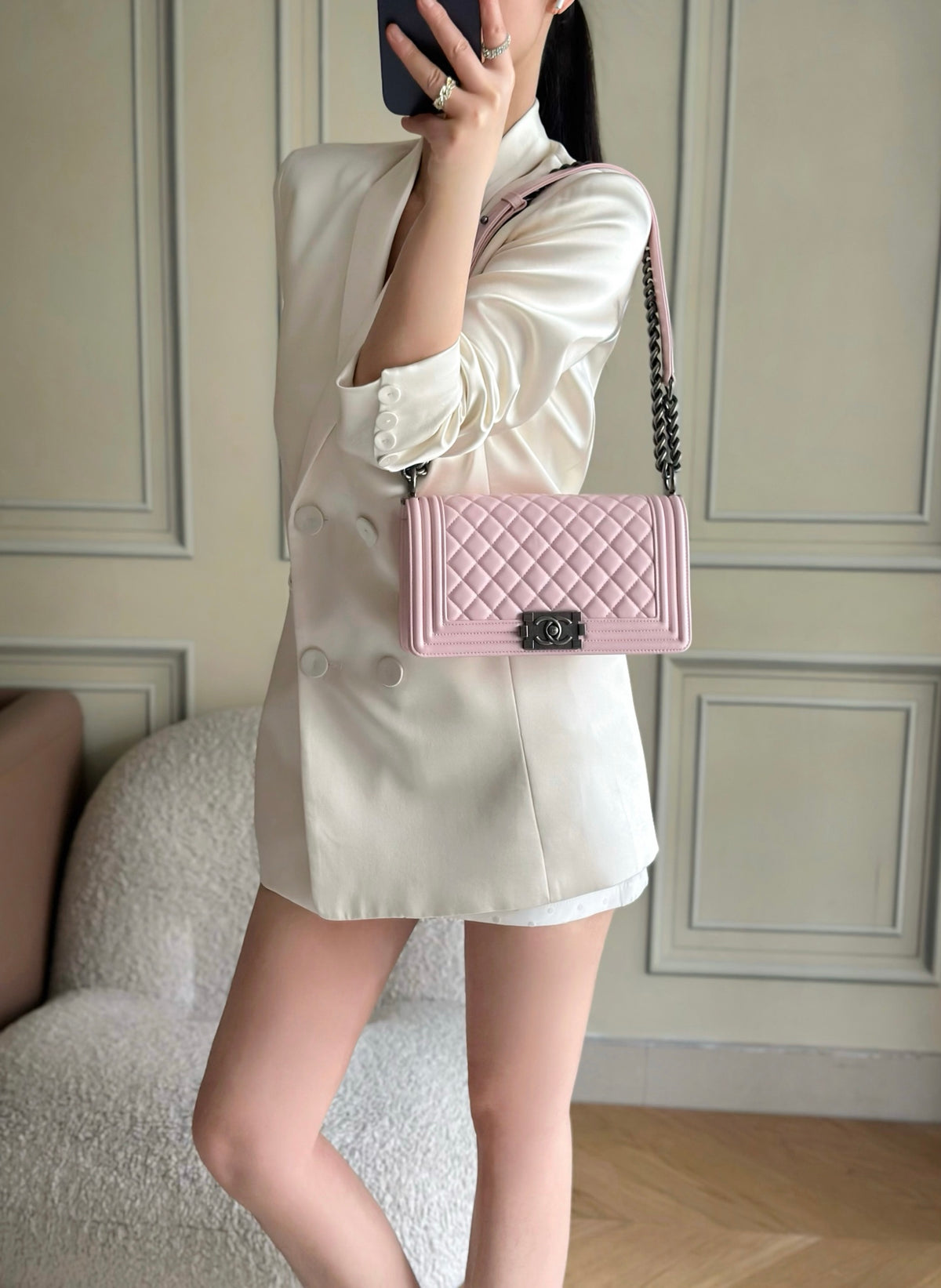 Жіноча сумка Chanel Classic Bag Le Boy