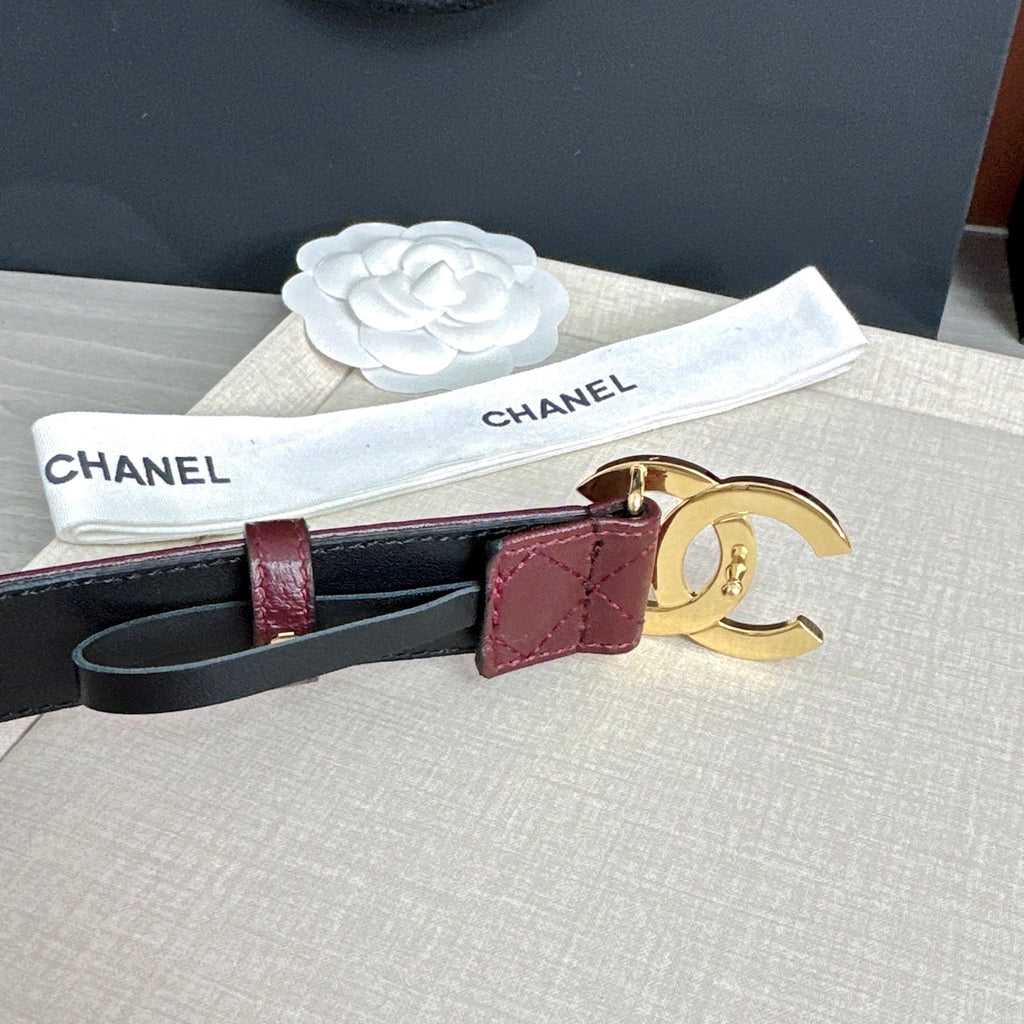 Ремінь Chanel з натуральної овечої шкіри