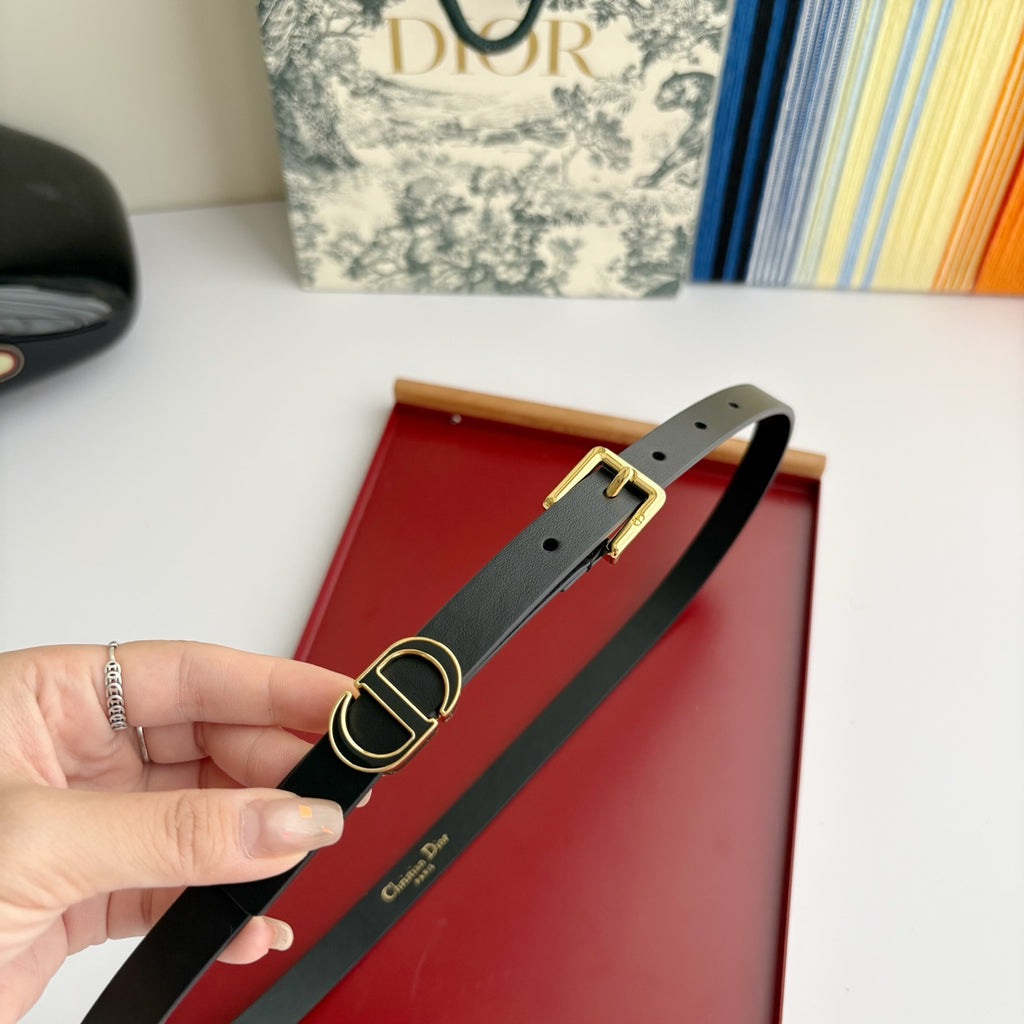 Ремінь Dior з натуральної телячої шкіри