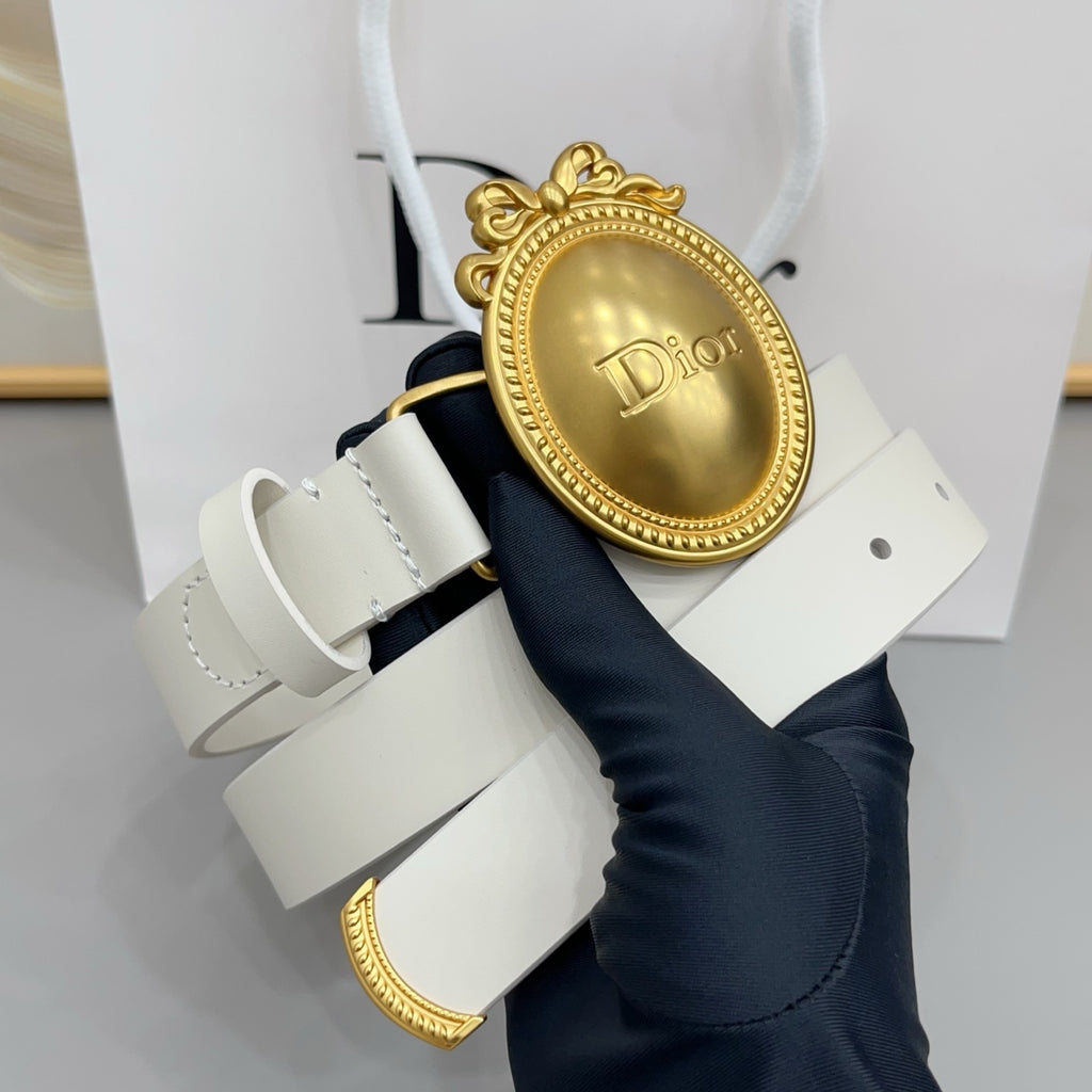 Ремінь Dior з натуральної телячої шкіри