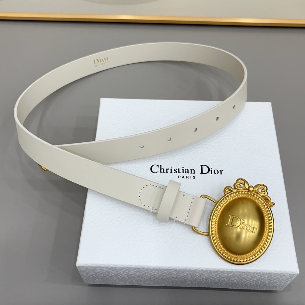 Ремінь Dior з натуральної телячої шкіри
