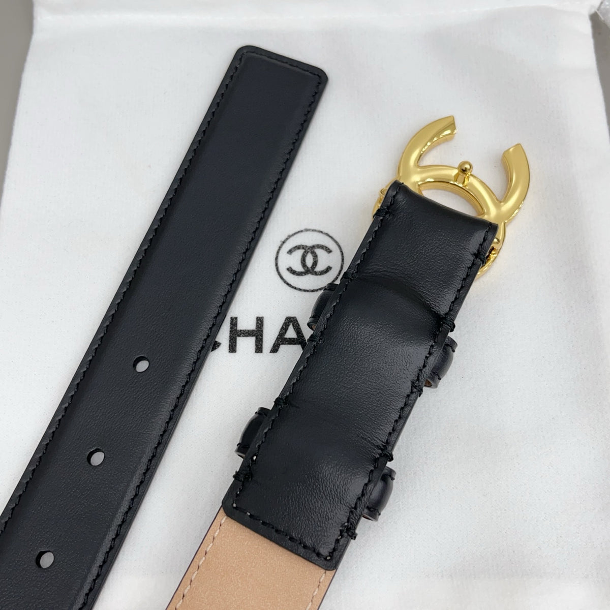 Ремінь Chanel з натуральної шкіри