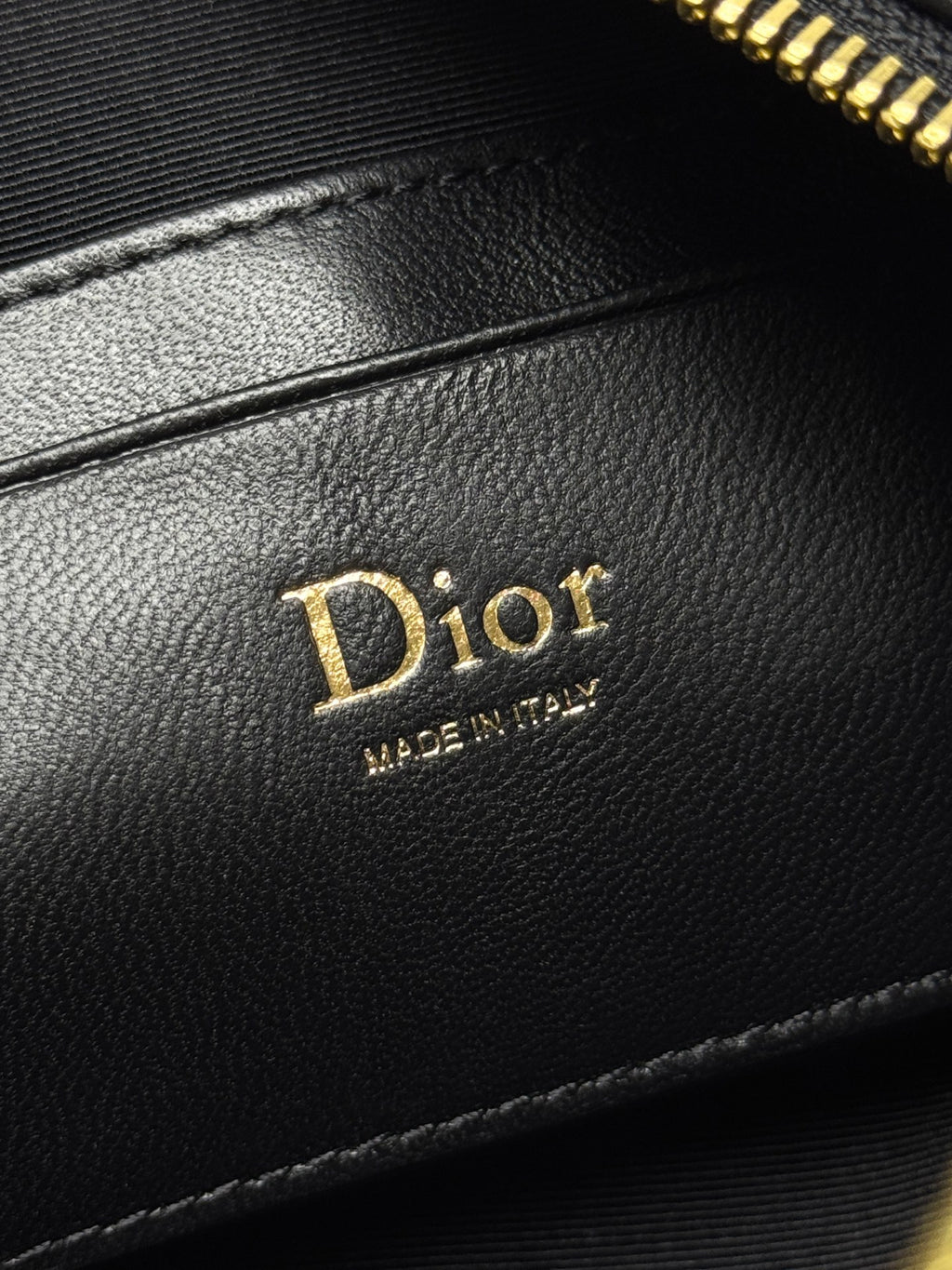 Клатч Dior Bow зі шкіри ягняти, чорний — фото 7