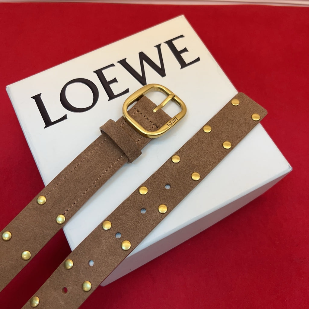 Ремінь Loewe із замші