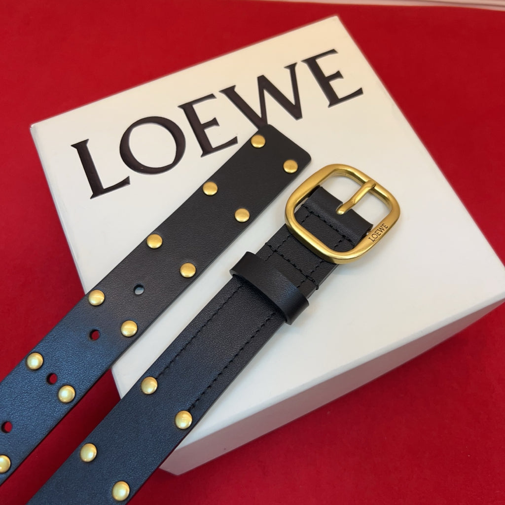 Ремінь Loewe із замші
