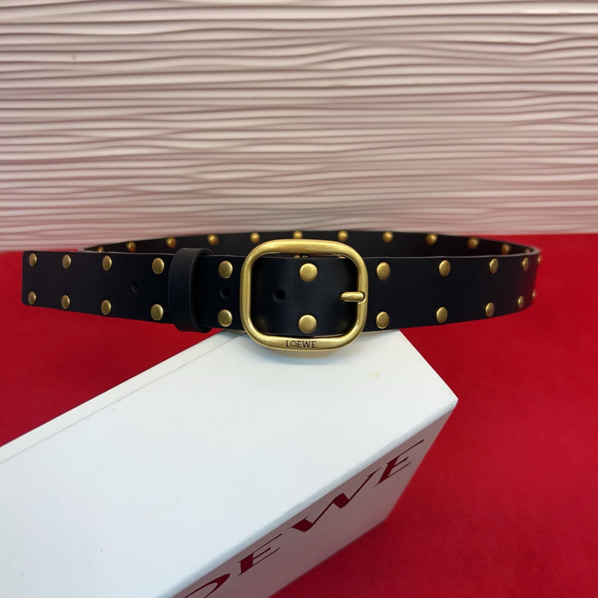 Ремінь Loewe із замші