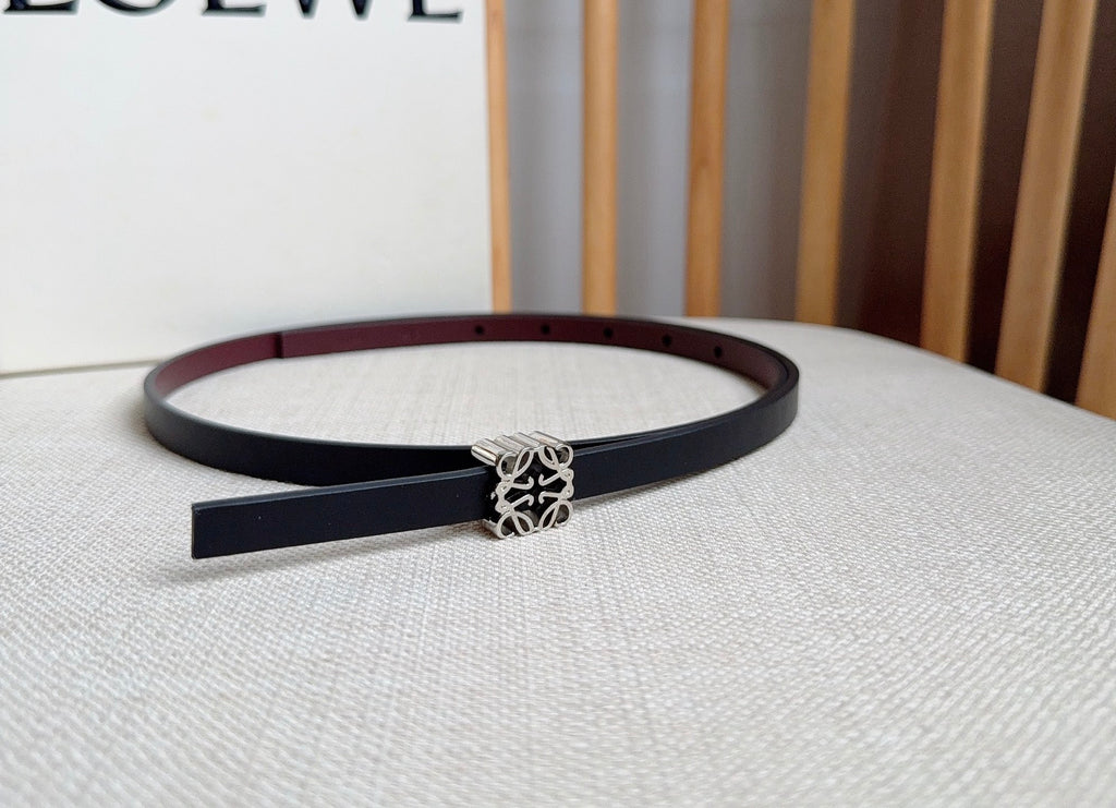 Ремінь Loewe з натуральної телячої шкіри