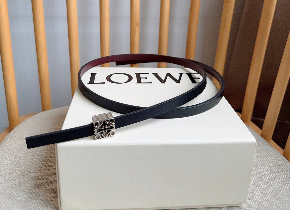 Ремінь Loewe з натуральної телячої шкіри