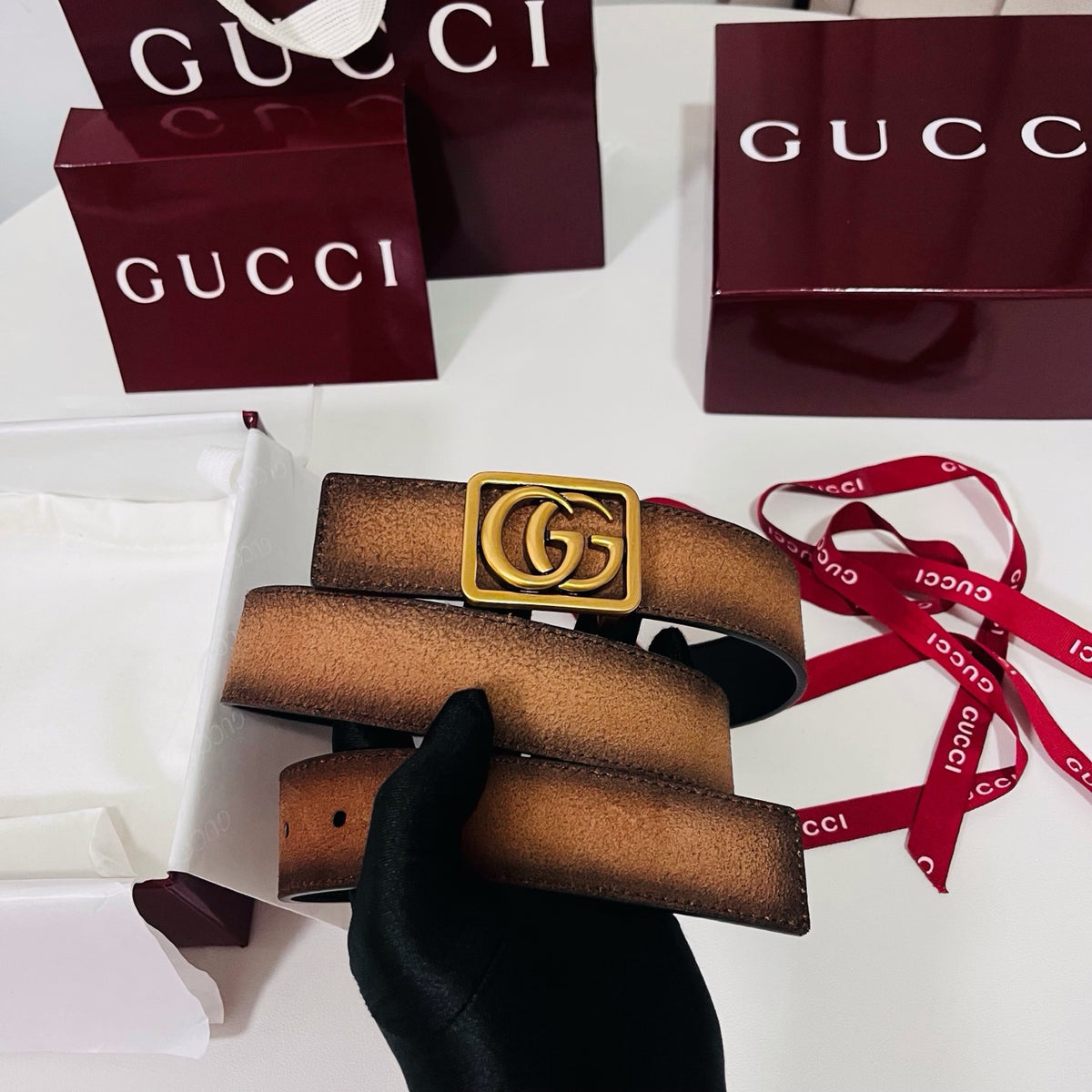 Ремінь Gucci з натуральної шкіри