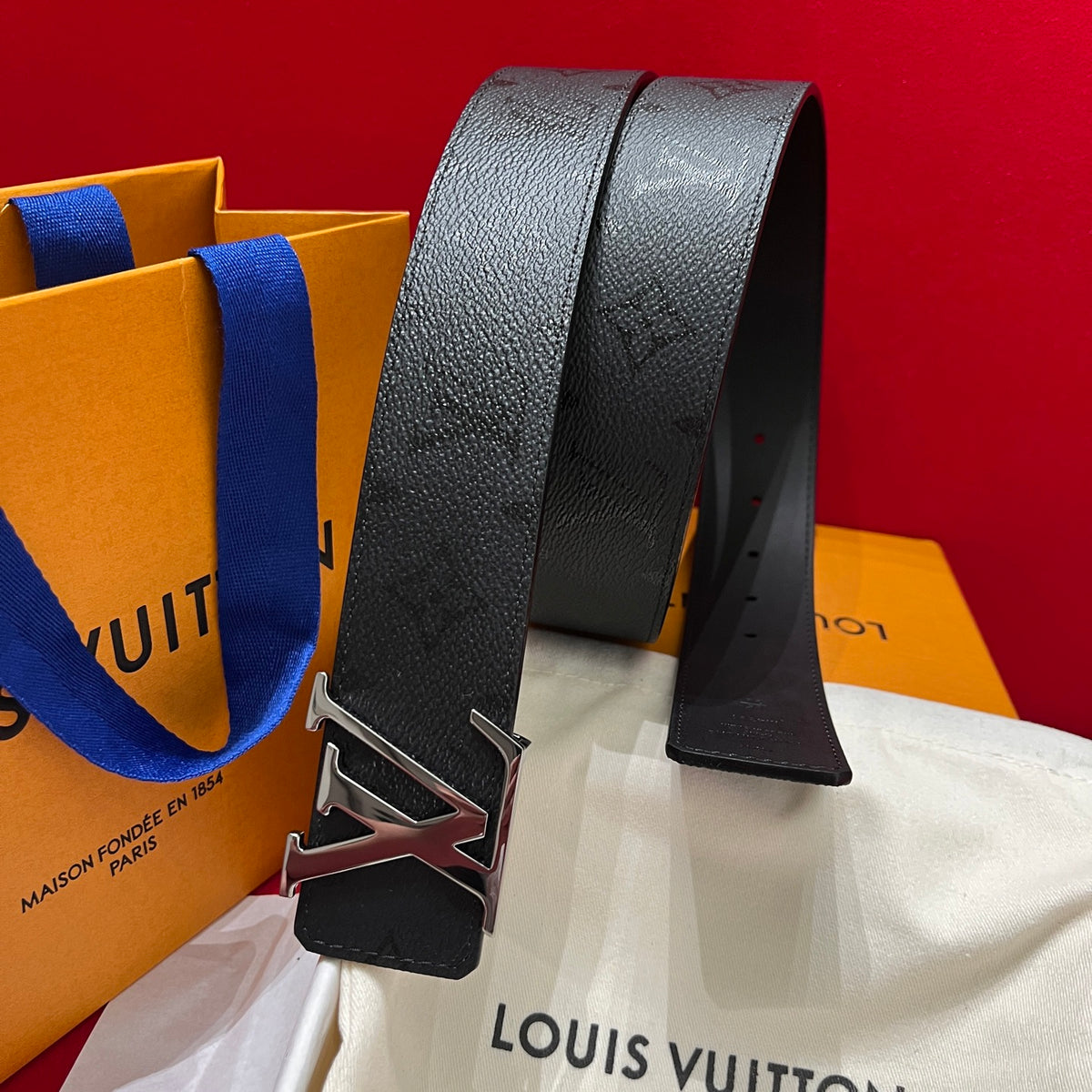 Ремінь Louis Vuitton з натуральної телячої шкіри