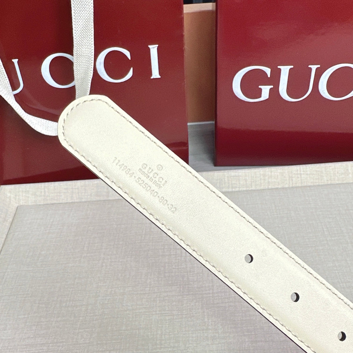 Ремінь Gucci з натуральної телячої шкіри