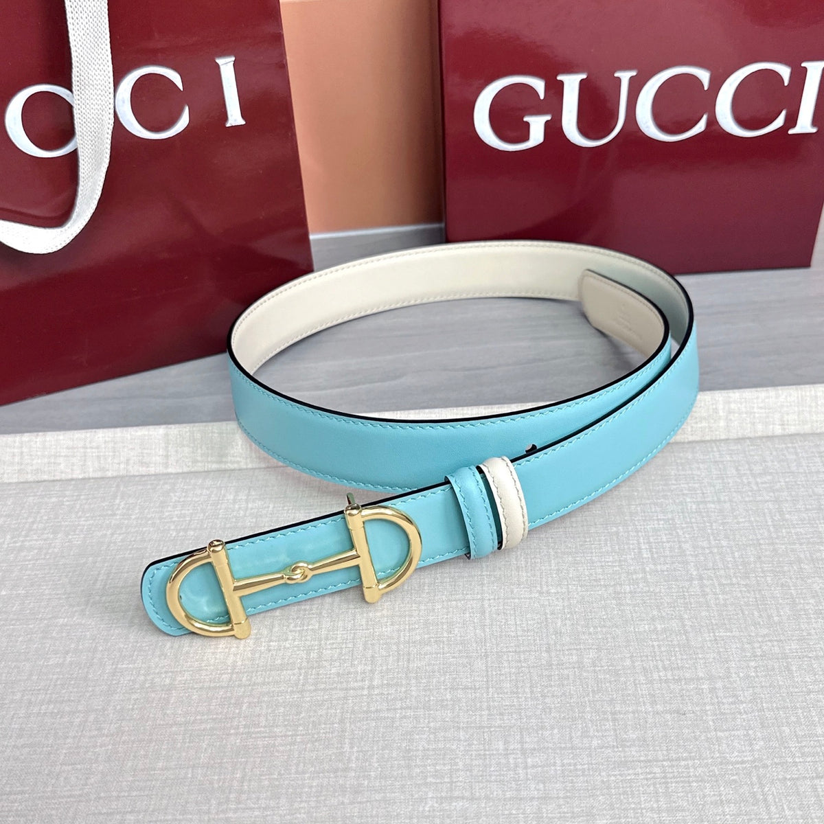 Ремінь Gucci з натуральної телячої шкіри