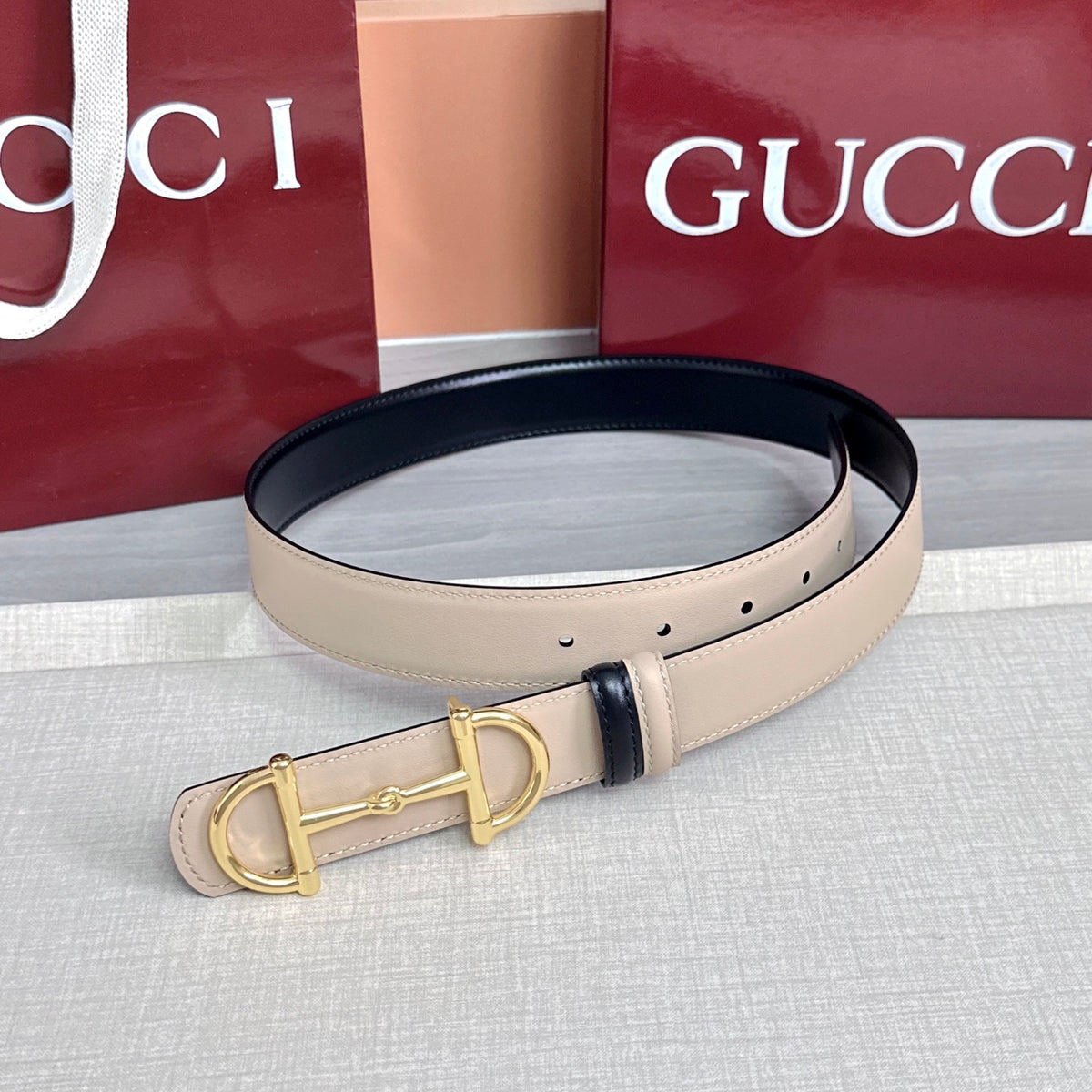 Ремінь Gucci з натуральної телячої шкіри