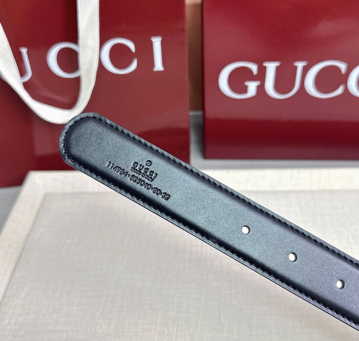 Ремінь Gucci з натуральної телячої шкіри
