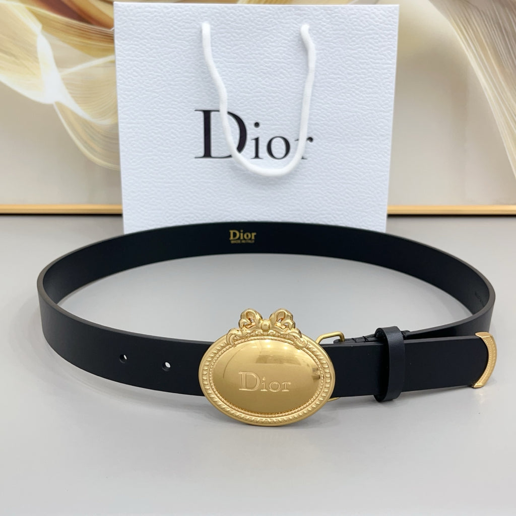 Ремінь Dior з натуральної телячої шкіри