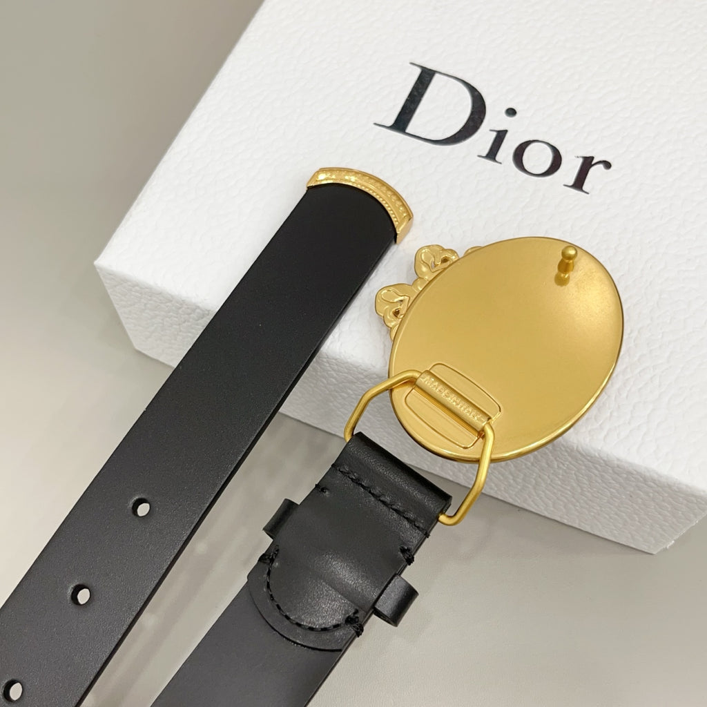 Ремінь Dior з натуральної телячої шкіри