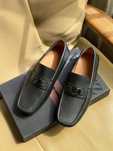 Елегантні шкіряні лофери Zegna