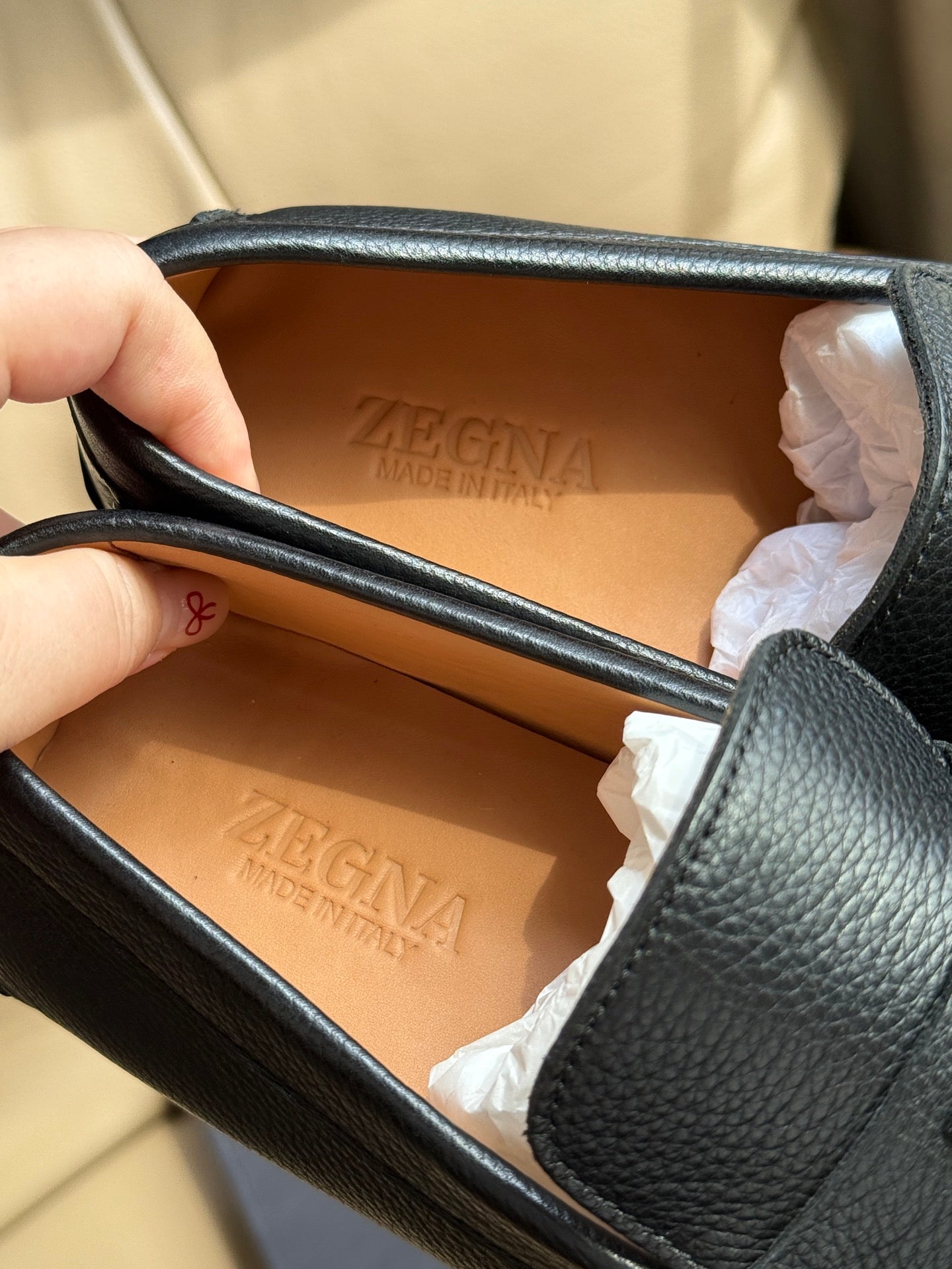 Вишукані шкіряні лофери Zegna