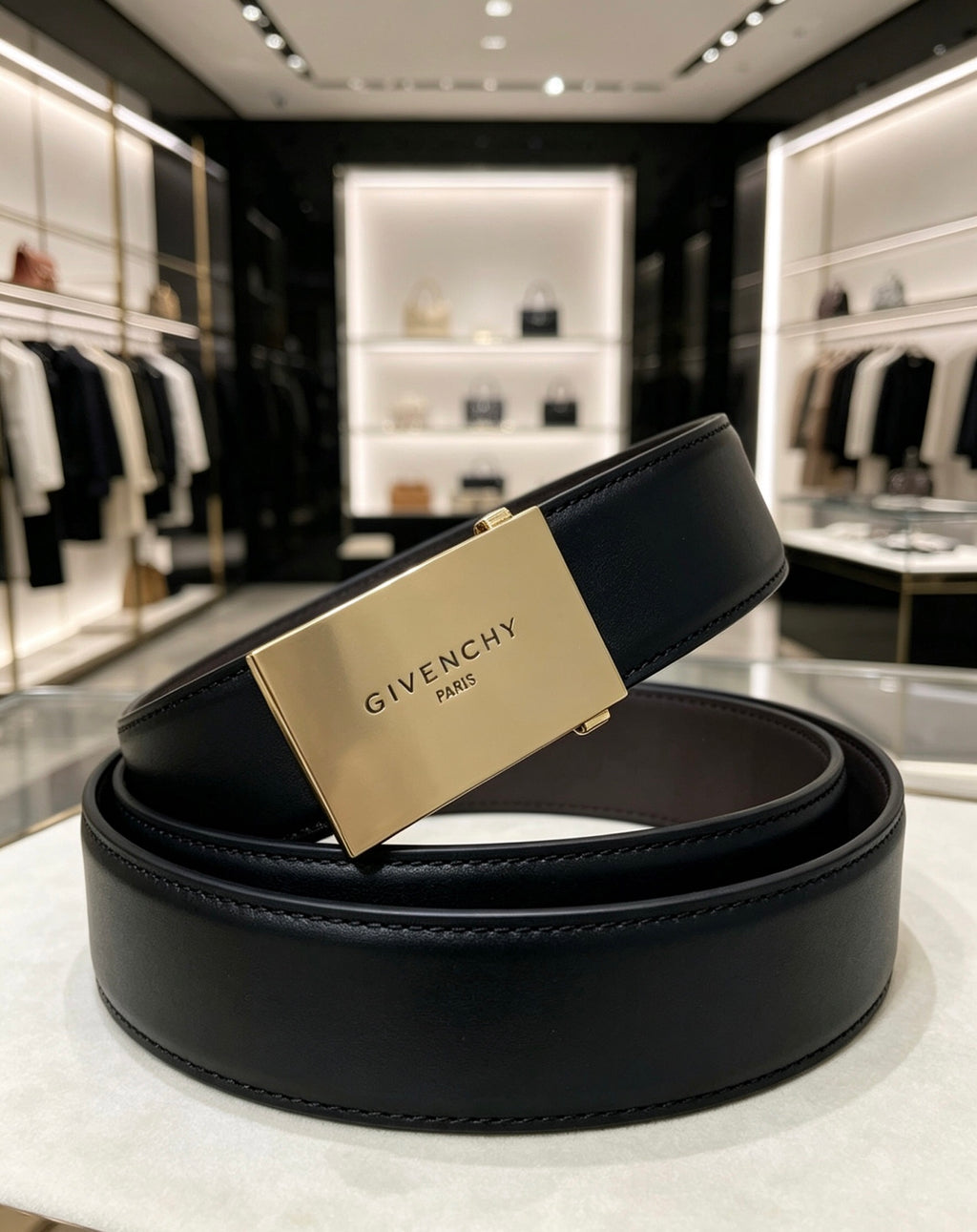 Ремінь Givenchy з натуральної телячої шкіри