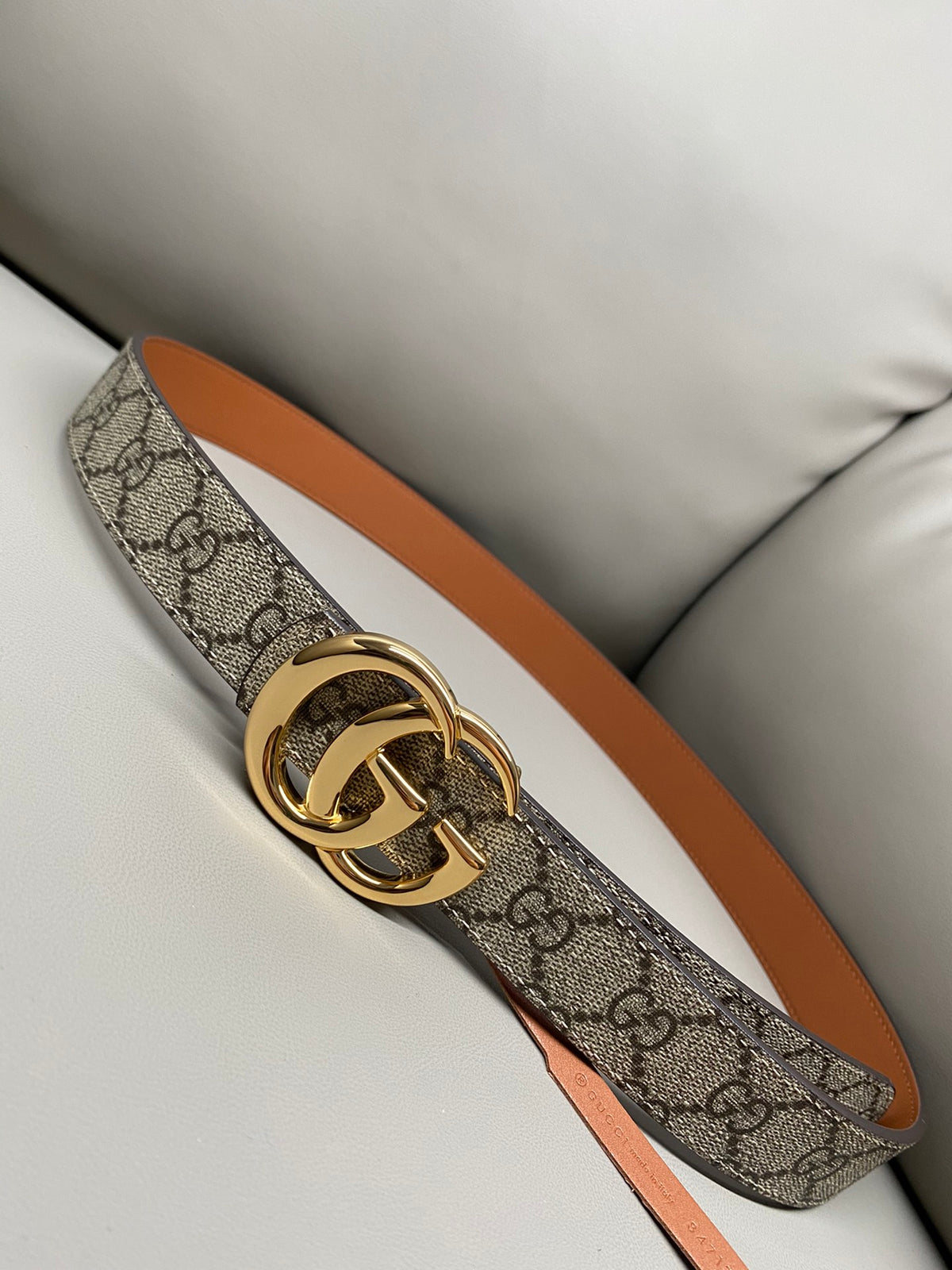 Ремінь Gucci GG Supreme з натуральної шкіри