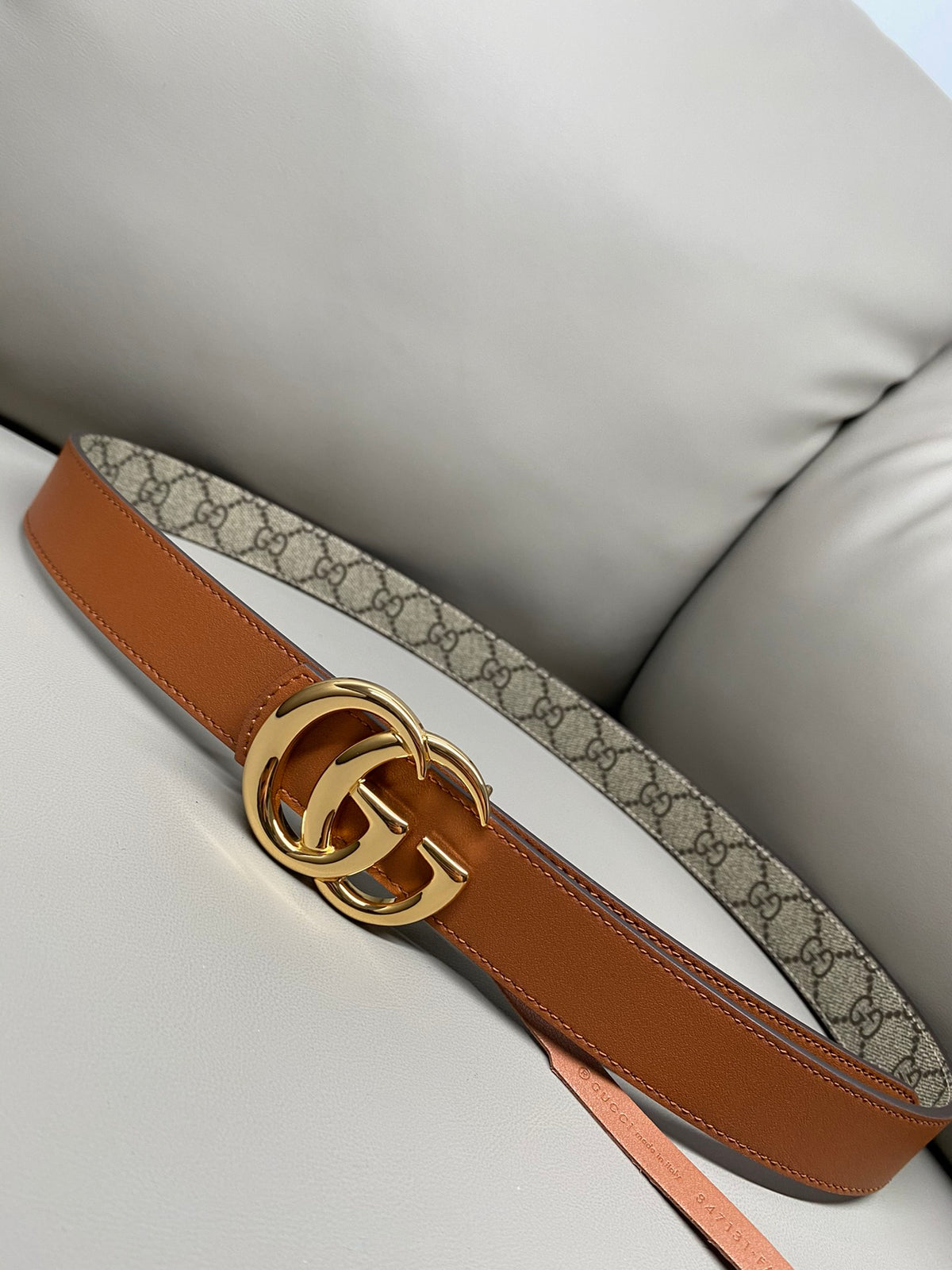 Ремінь Gucci GG Supreme з натуральної шкіри