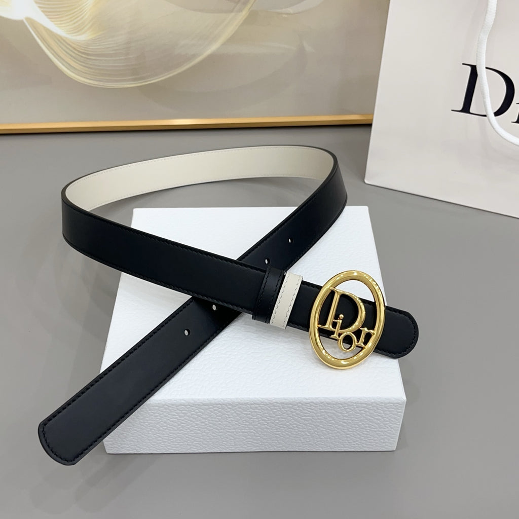 Ремінь Dior з натуральної телячої шкіри