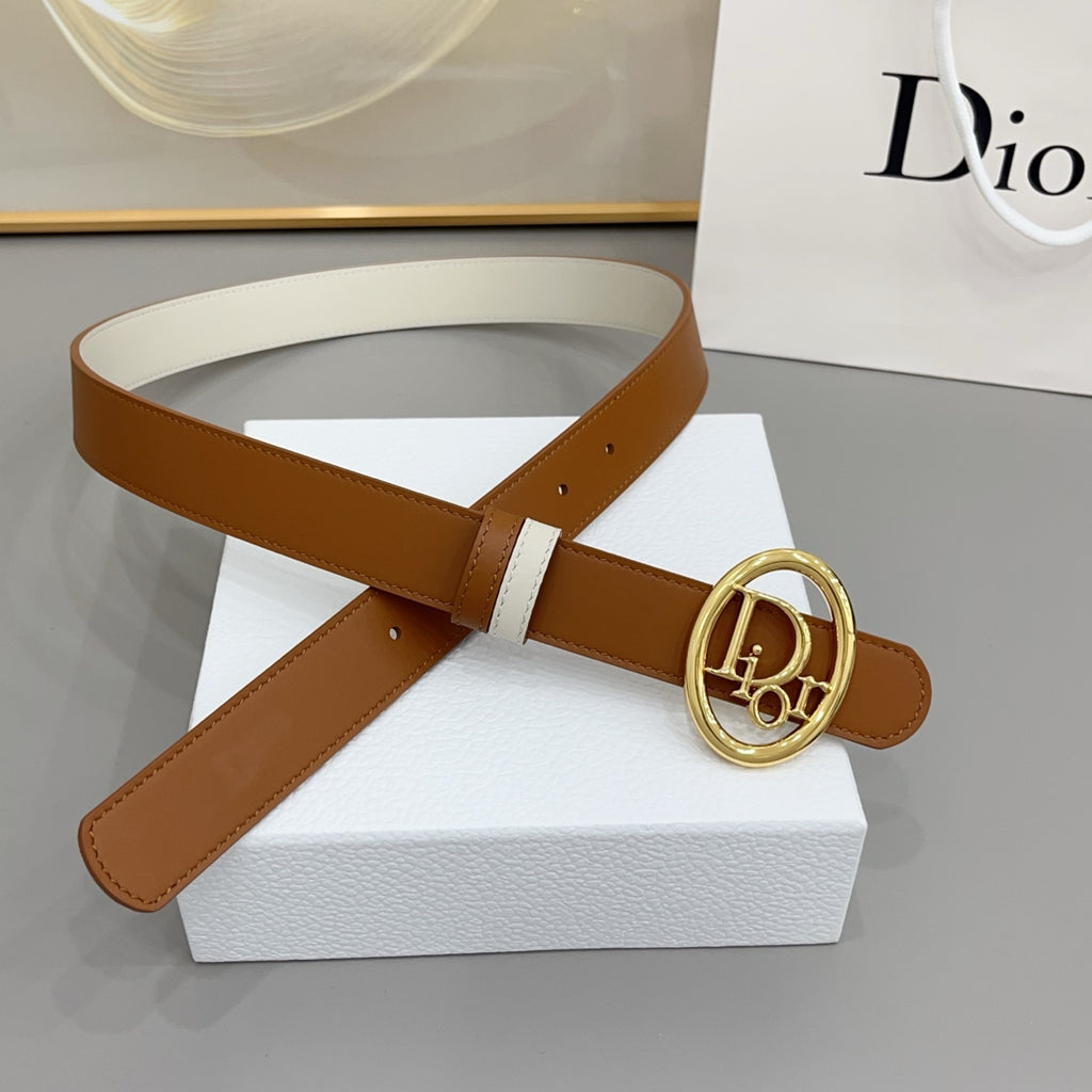 Ремінь Dior з натуральної телячої шкіри