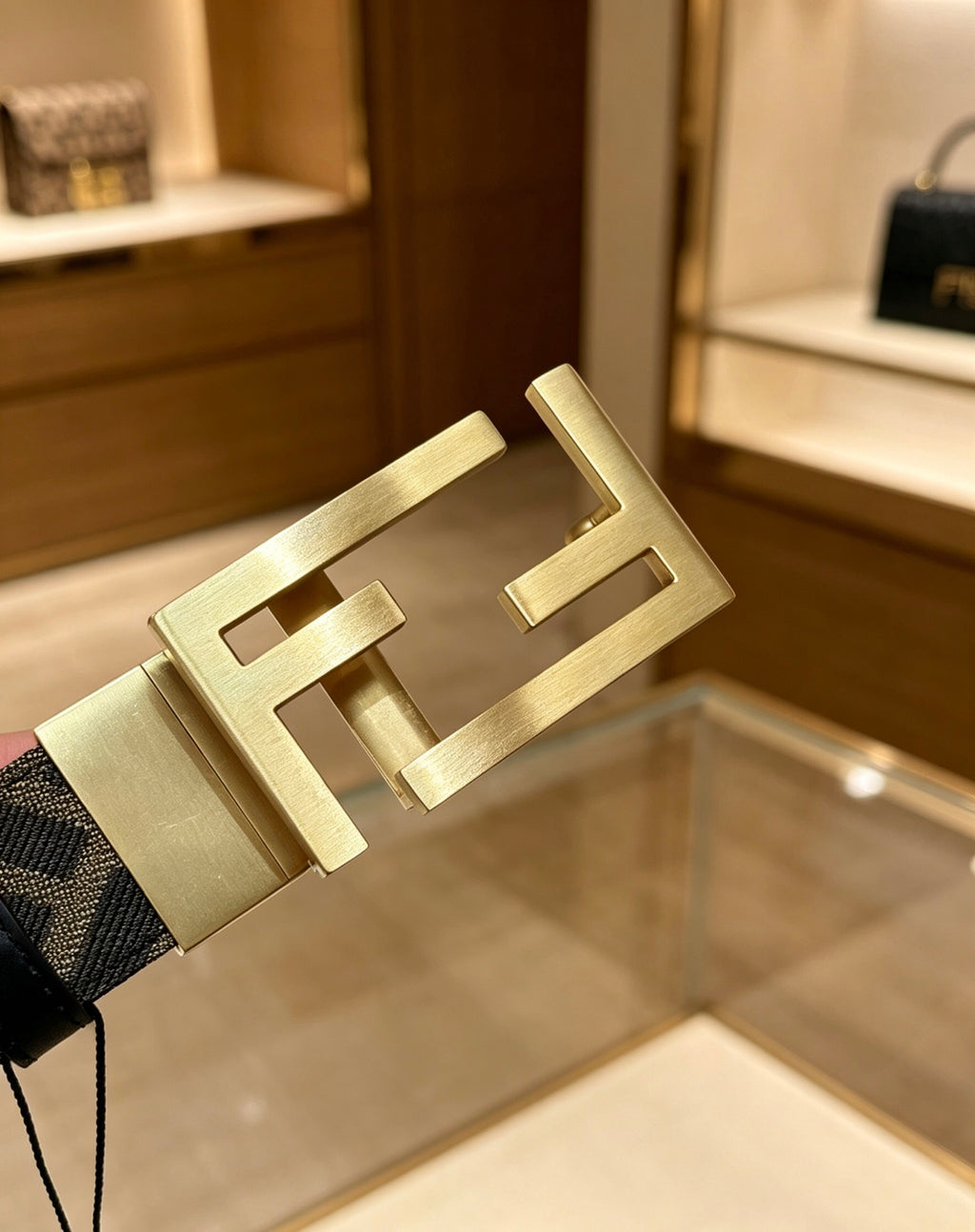 Ремінь Fendi з натуральної телячої шкіри