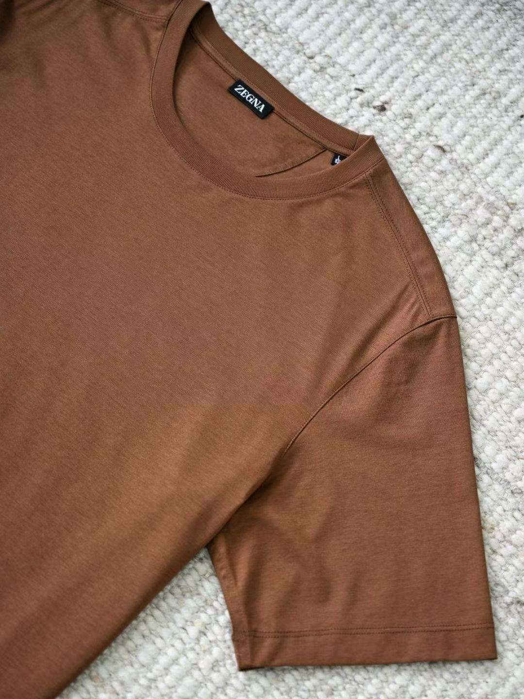 Чоловіча бавовняна футболка Zegna — фото 8