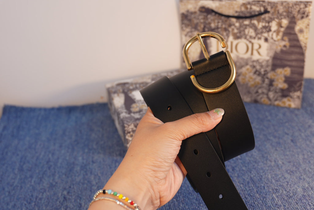 Ремінь Dior з натуральної телячої шкіри