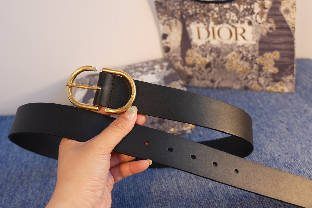 Ремінь Dior з натуральної телячої шкіри