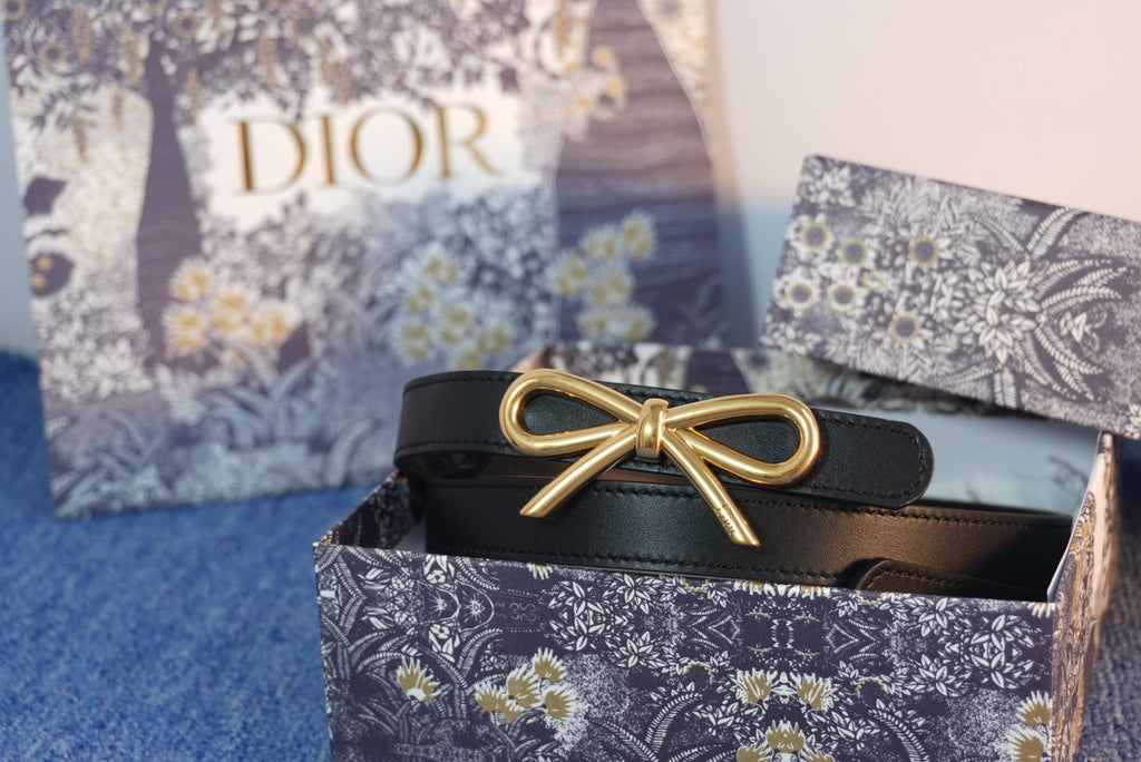 Ремінь Dior з натуральної телячої шкіри