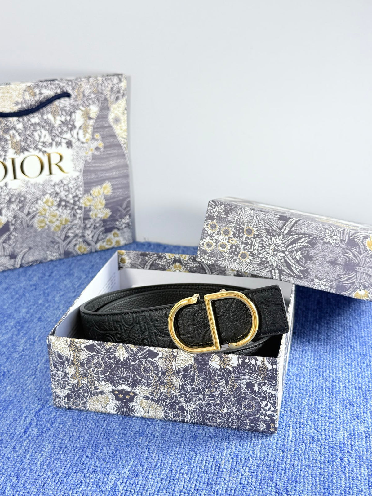 Ремінь Dior з натуральної телячої шкіри
