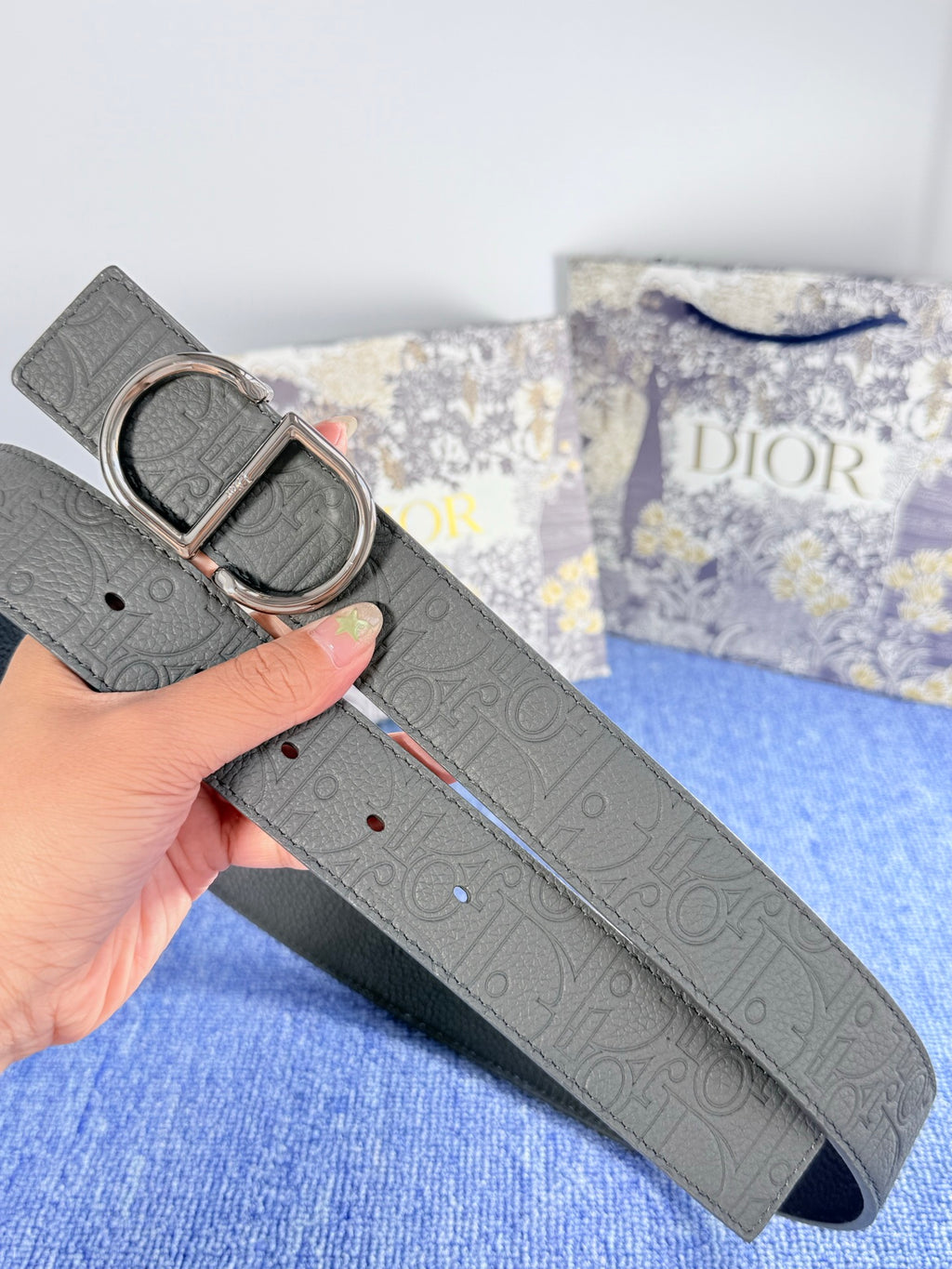 Ремінь Dior з натуральної телячої шкіри