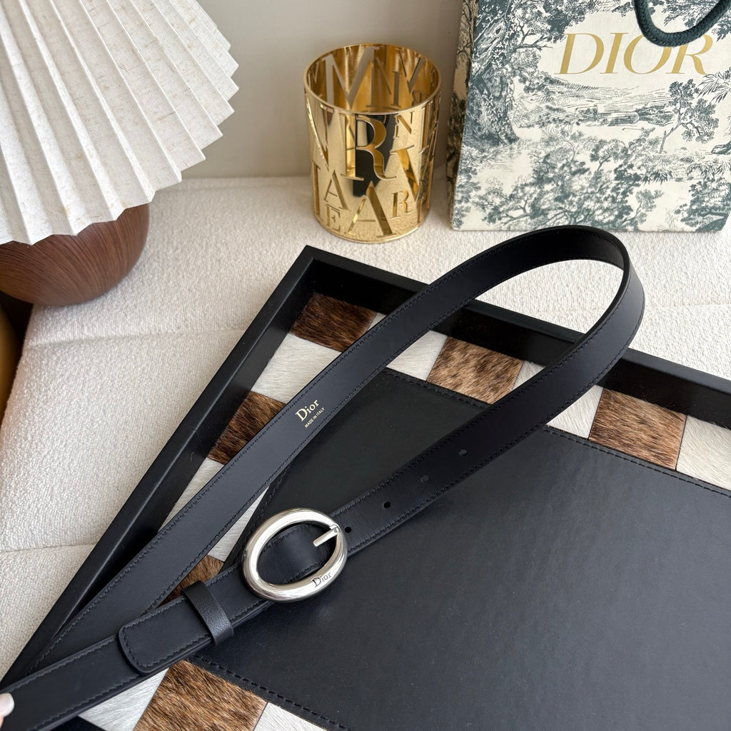 Ремінь Dior з натуральної телячої шкіри